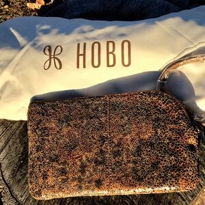 HOBO Textured Brown Hobo Bag